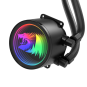 Redragon CCW-3013 ARGB 240mm Liquid CPU Cooler – (Black, White)