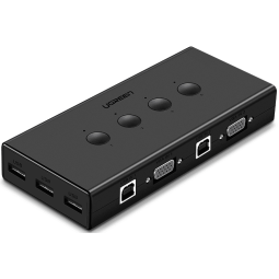 UGREEN 4-Port USB KVM Switch Box  - CM154 - 50280