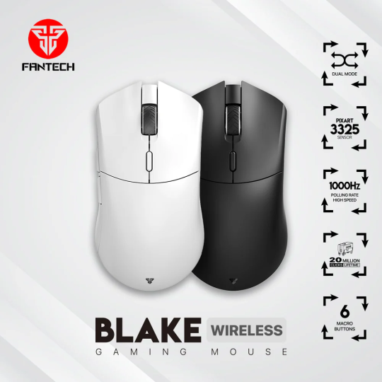 Fantech Blake WGC5 Wireless Gaming Mouse – Fast, Precise & Ergonomic