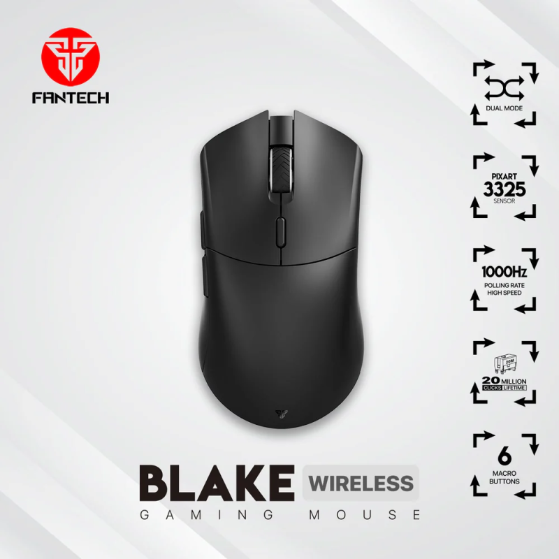 Fantech Blake WGC5 Wireless Gaming Mouse – Fast, Precise & Ergonomic