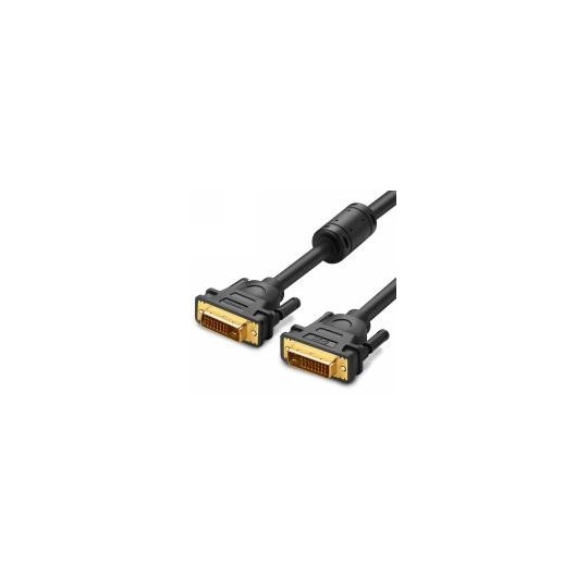 UGREEN DVI (24+1) Male to Male Cable Gold Plated(Black) - DV101 - 11606