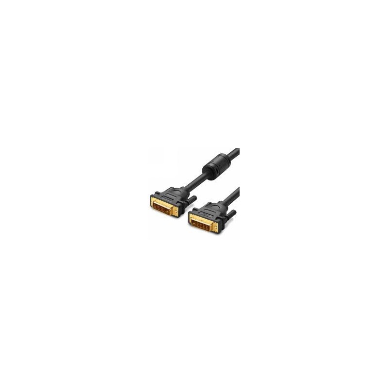 UGREEN DVI (24+1) Male to Male Cable Gold Plated(Black) - DV101 - 11606