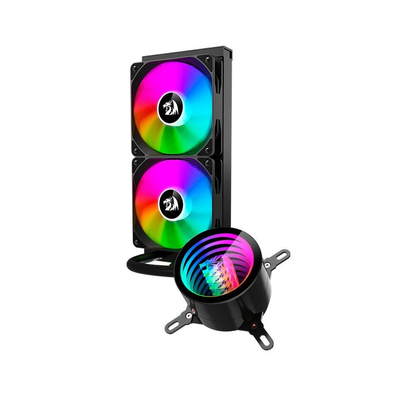 Redragon CCW-3011 ARGB 240mm Liquid CPU Cooler – Black