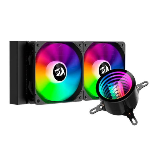 Redragon CCW-3011 ARGB 240mm Liquid CPU Cooler – Black