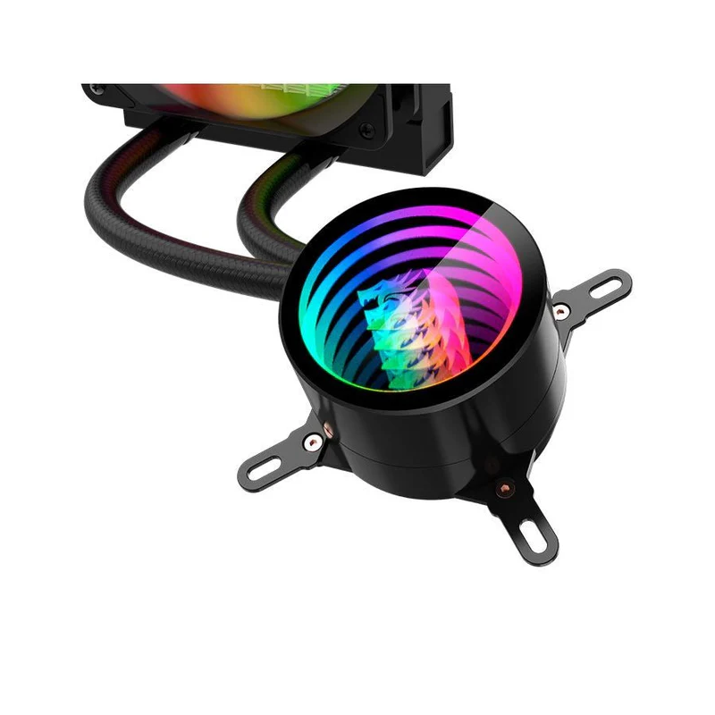 Redragon CCW-3011 ARGB 240mm Liquid CPU Cooler – Black