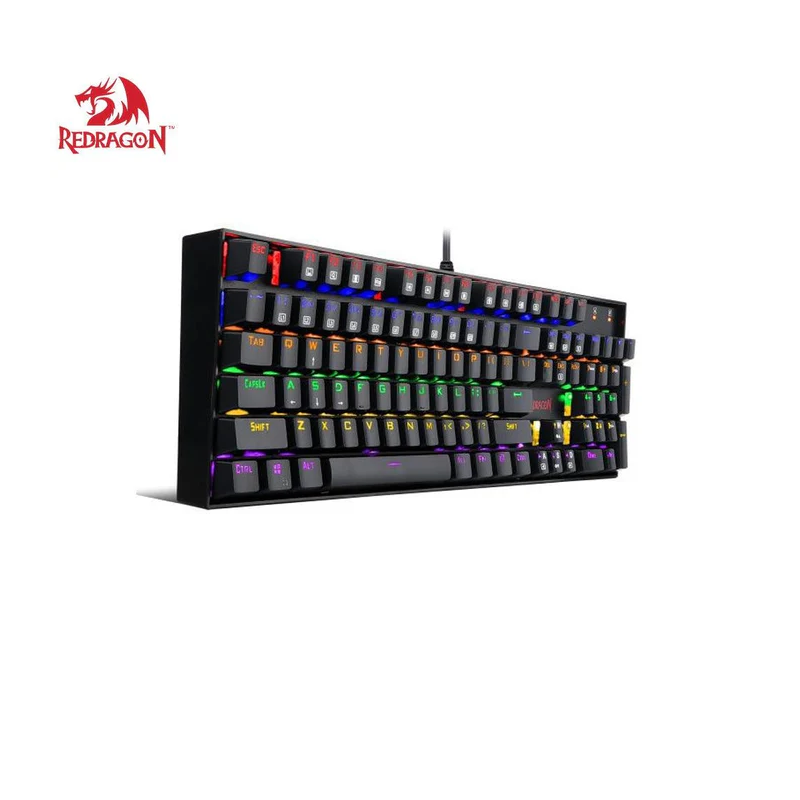 Redragon Vara K551-KR Mechanical Gaming Keyboard – Red Switches, RGB Backlit