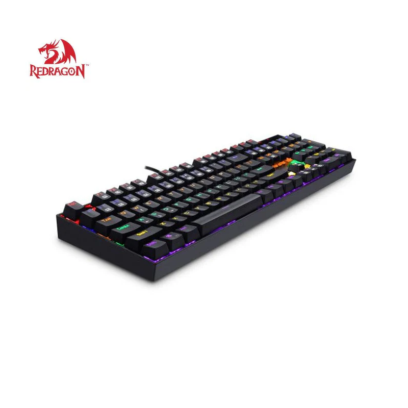Redragon Vara K551-KR Mechanical Gaming Keyboard – Red Switches, RGB Backlit
