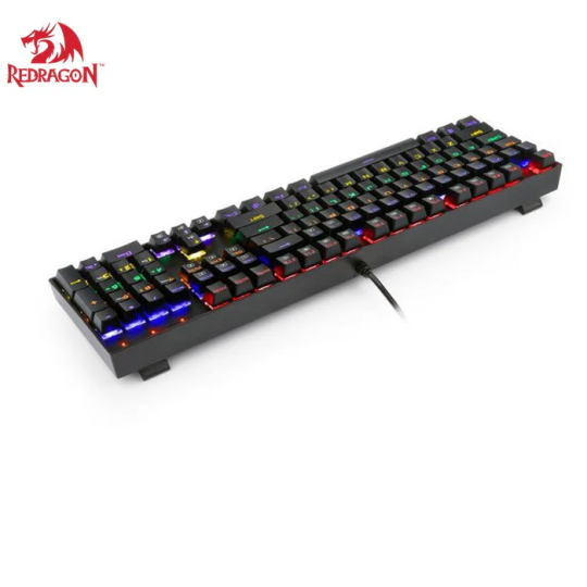 Redragon Vara K551-KR Mechanical Gaming Keyboard – Red Switches, RGB Backlit