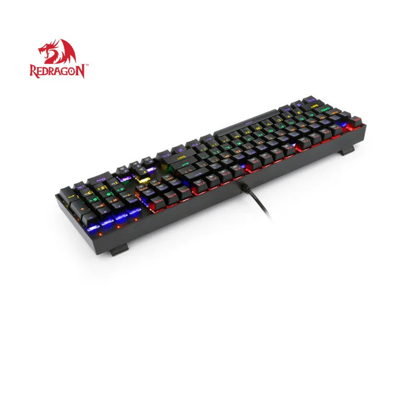 Redragon Vara K551-KR Mechanical Gaming Keyboard – Red Switches, RGB Backlit