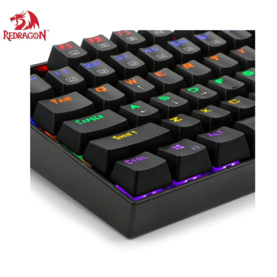 Redragon Vara K551-KR Mechanical Gaming Keyboard – Red Switches, RGB Backlit