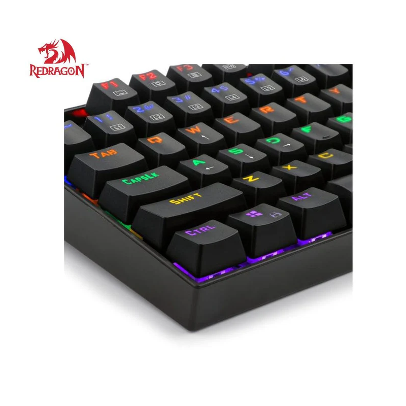 Redragon Vara K551-KR Mechanical Gaming Keyboard – Red Switches, RGB Backlit