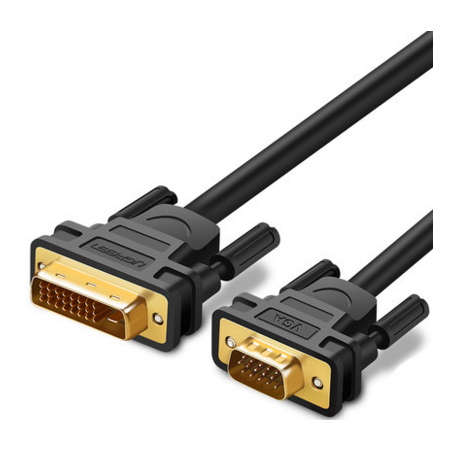 UGREEN DVI 24+1 to VGA Male to Male Cable 1.5m - MM118 - 30838