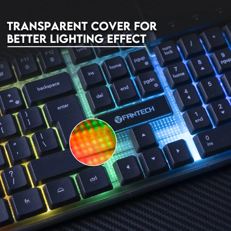 Fantech P51 Power Bundle – Gaming Keyboard & Mouse Combo with RGB