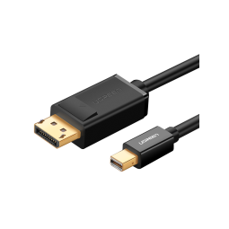 UGREEN Mini DP to DP Cable 1.5m (Black) - MD105 - 10477