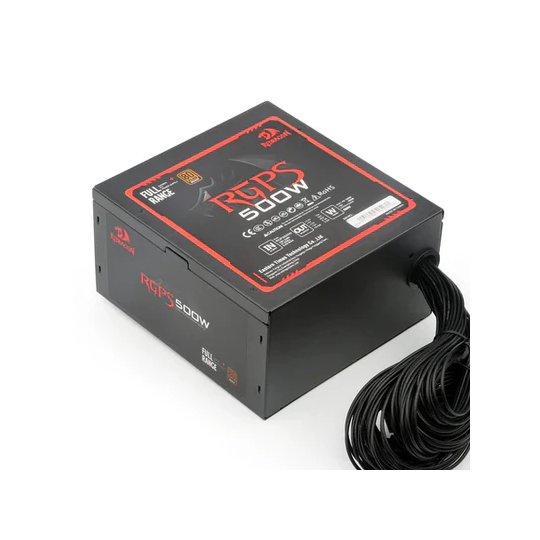 Redragon RGPS GC-PS001 500W/600W Gaming PC Power Supply – High Performance, Reliable PSU for Gamers