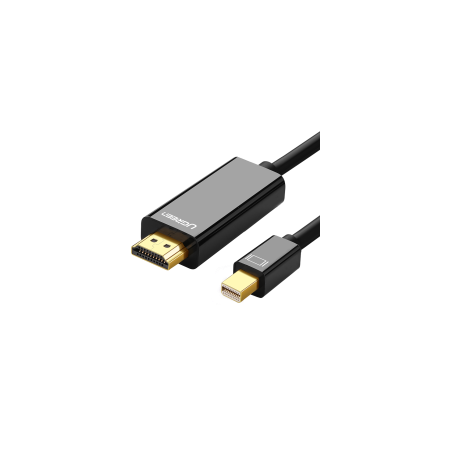 UGREEN Mini DP Male to HDMI Cable 4K (Black) - MD101 - 20848