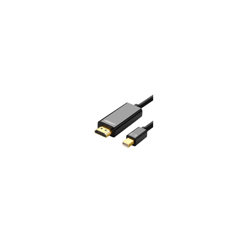 UGREEN Mini DP Male to HDMI Cable 4K (Black) - MD101 - 20848
