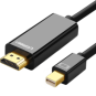 UGREEN Mini DP Male to HDMI Cable 4K (Black) - MD101 - 20848