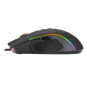 Redragon Plank M812 RGB Wired Gaming Mouse – 12 Programmable Buttons, MMO/MOBA Optimized