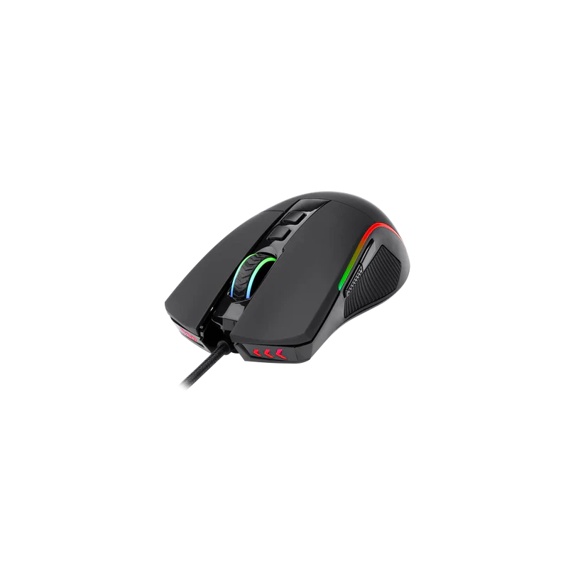 Redragon Plank M812 RGB Wired Gaming Mouse – 12 Programmable Buttons, MMO/MOBA Optimized