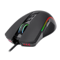 Redragon Plank M812 RGB Wired Gaming Mouse – 12 Programmable Buttons, MMO/MOBA Optimized