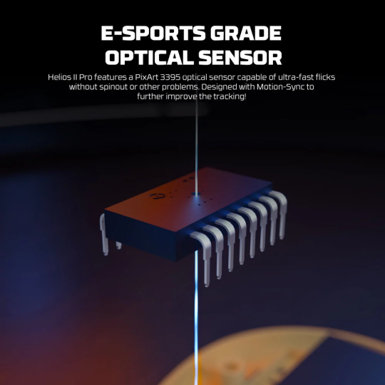 Fantech Helios II VD3 V3 Pro 4K Wireless Gaming Mouse – High-Precision & RGB