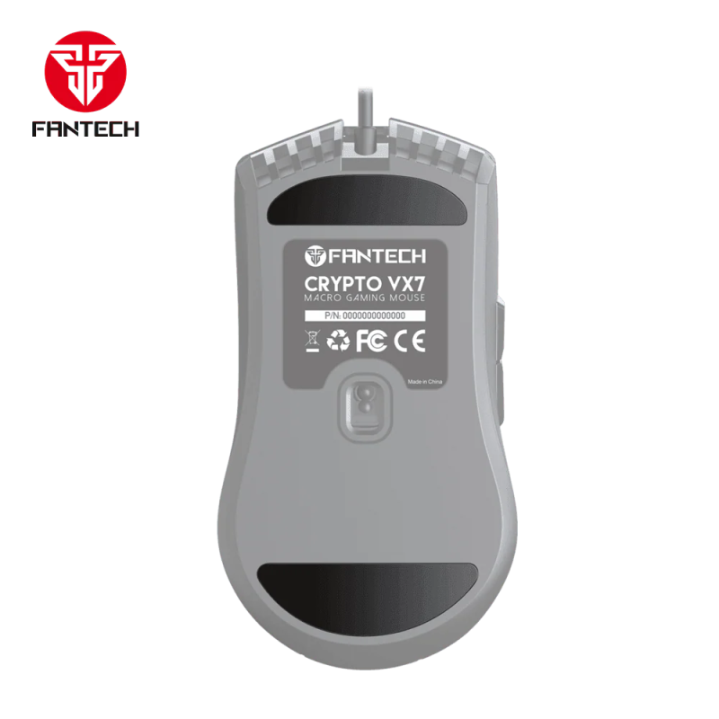 Fantech Crypto VX7 Macro Gaming Mouse – Programmable & RGB