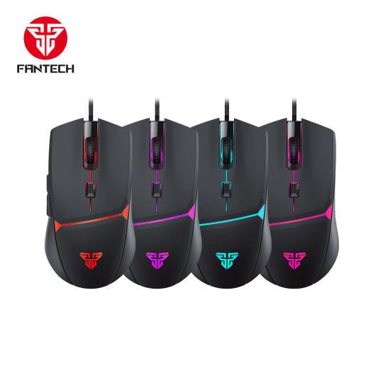 Fantech Crypto VX7 Macro Gaming Mouse – Programmable & RGB