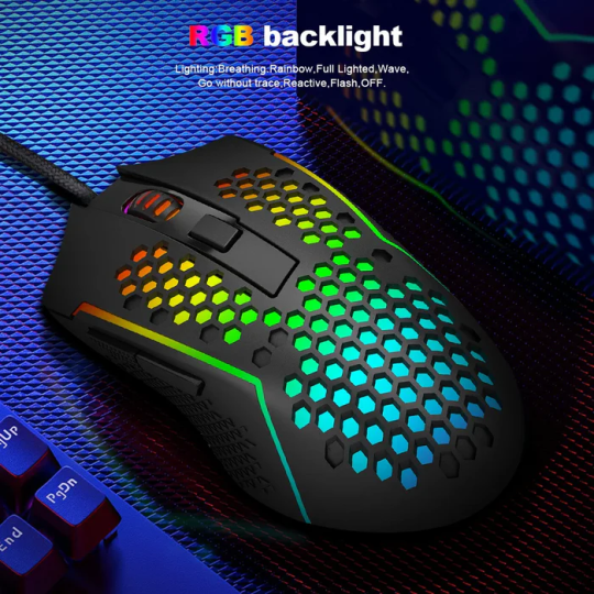 Redragon M987p-k Reaping Elite Lightweight Rgb Gaming Mouse