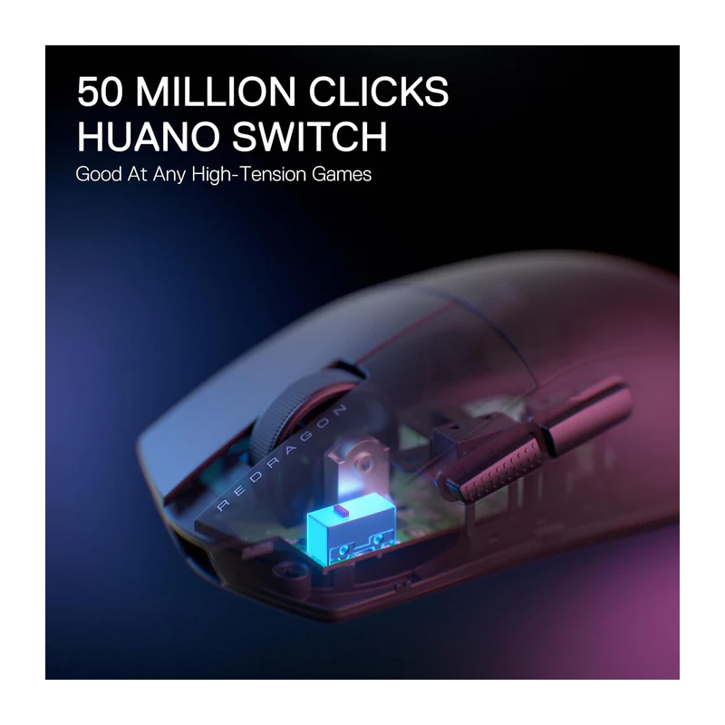 Redragon M916 Pro 4K Wireless Gaming Mouse – 3-Mode, 26,000 DPI, Ultra-Precision