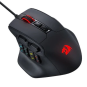 Redragon M811 Aatrox MMO Gaming Mouse – 15 Programmable Buttons, RGB Backlit, High Precision Sensor