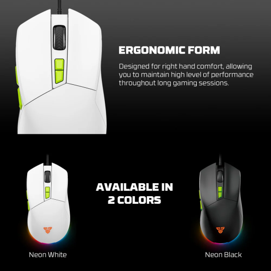 Fantech Atom63 MK859C Mechanical Gaming Keyboard & Mouse – Arabic/English Layout