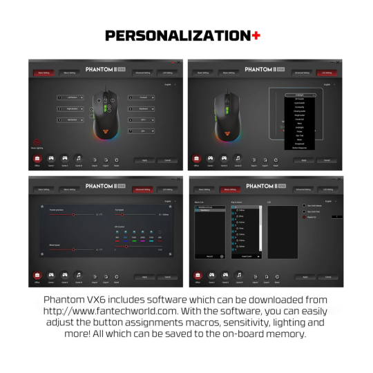 Fantech Atom63 MK859C Mechanical Gaming Keyboard & Mouse – Arabic/English Layout