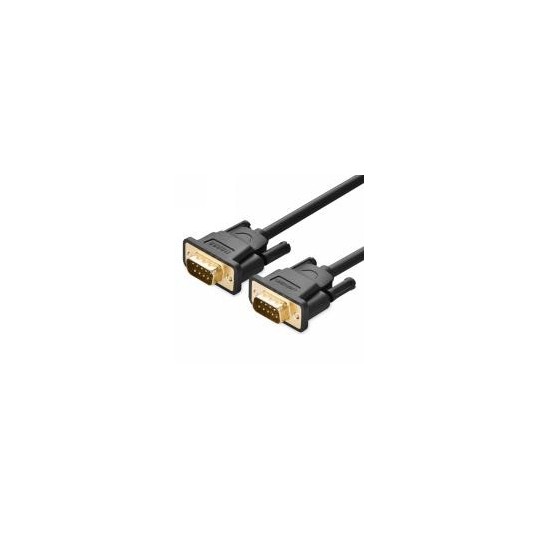 UGREEN DB9 RS232 Adapter Male to Male Cable 1.5m (Black) - DB101 - 20153