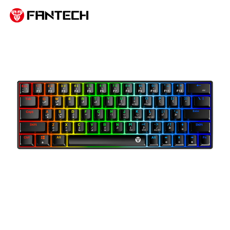 Fantech Atom63 MK859C Mechanical Gaming Keyboard & Mouse – Arabic/English Layout