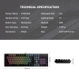 Fantech Atom TKL MK886 V2 Mechanical Keyboard – 104-Keycaps, RGB & Durable