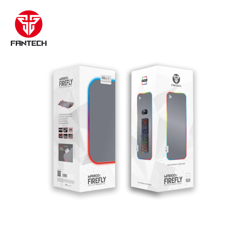 Fantech Firefly Space Edition MPR800S RGB Mousepad – Stylish & Smooth Gaming Surface