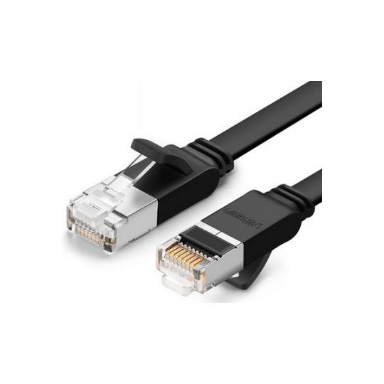 UGREEN Cat 6 U/UTP Pure Copper Ethernet Flat Cable(Black) - NW101 - 50184