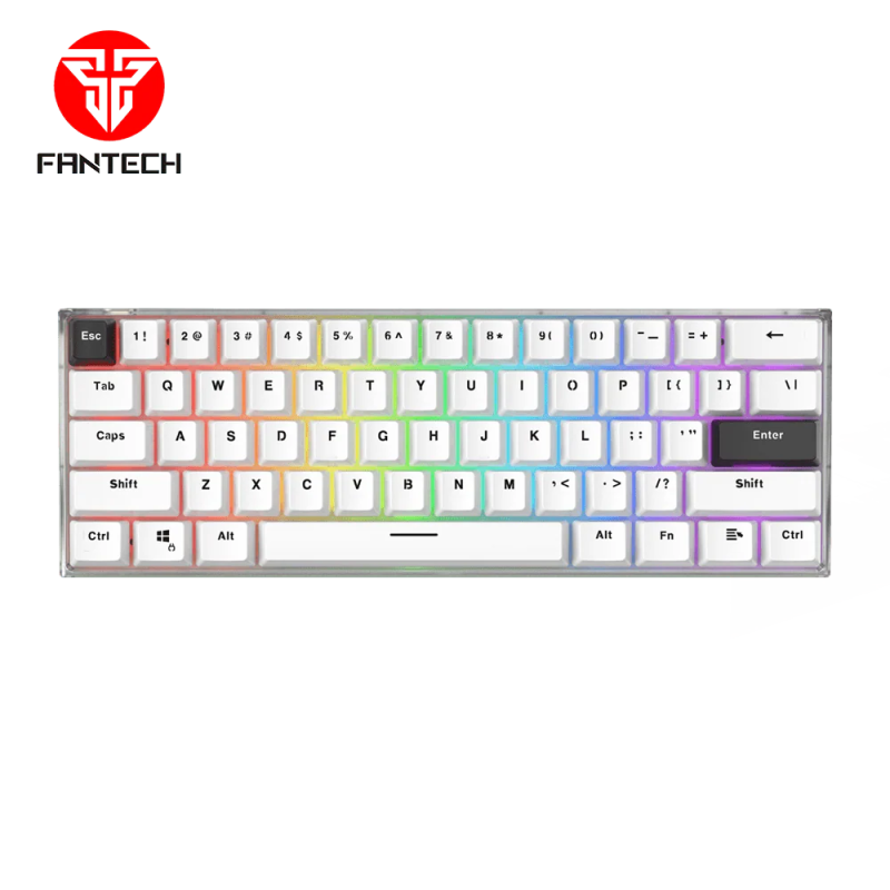 Fantech Maxfit61 Frost Wireless Modular Mechanical Keyboard – Compact & RGB