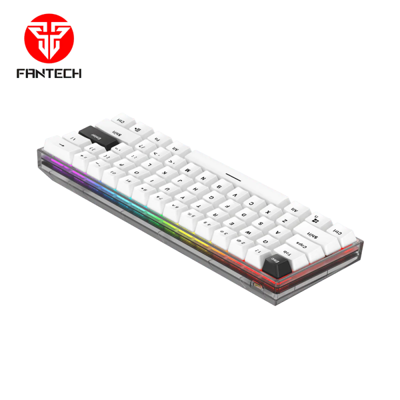 Fantech Maxfit61 Frost Wireless Modular Mechanical Keyboard – Compact & RGB