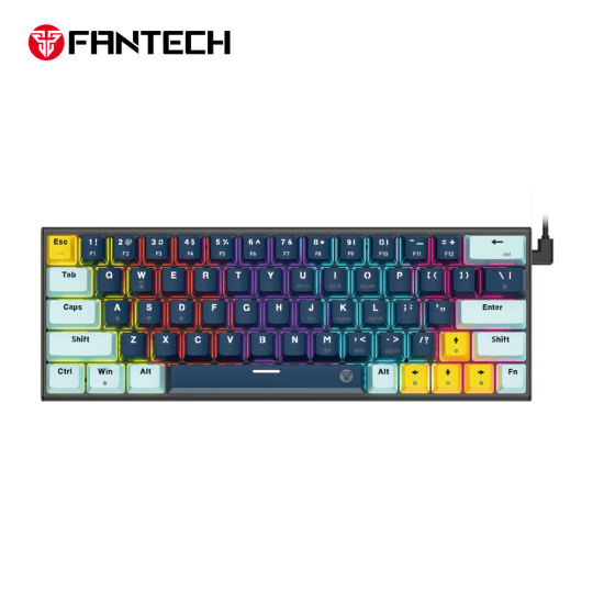 Fantech MK874 V2 Atom 63 Mechanical Keyboard – Hot-Swappable, RGB