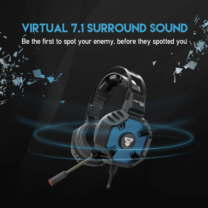 Fantech HG21 Hexagon Gaming Headset – 7.1 Surround Sound & Comfort