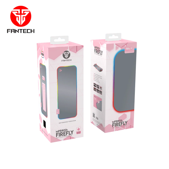 Fantech Firefly Sakura Edition MPR800S RGB Mousepad – Stylish & Smooth Gaming Surface