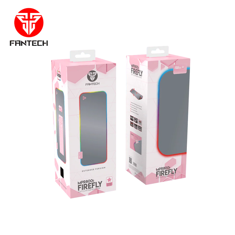 Fantech Firefly Sakura Edition MPR800S RGB Mousepad – Stylish & Smooth Gaming Surface