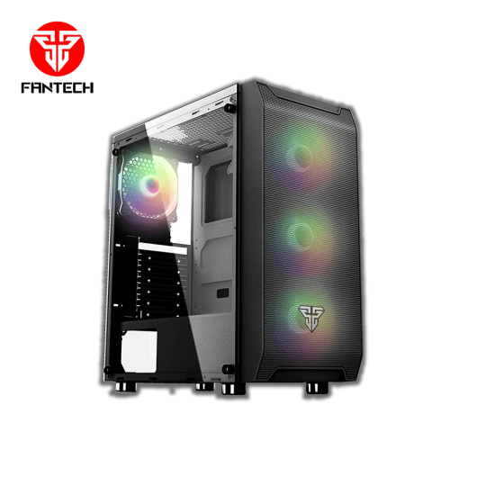 Fantech Aero CG80 RGB Middle Tower Case – Stylish & High Airflow Gaming Case