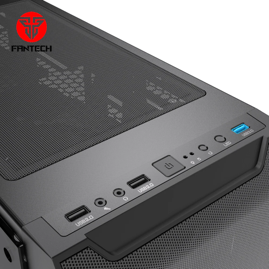 Fantech Aero CG80 RGB Middle Tower Case – Stylish & High Airflow Gaming Case