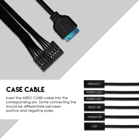 Fantech Aero CG80 RGB Middle Tower Case – Stylish & High Airflow Gaming Case