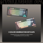 Fantech MK913 Atom Pro83 RGB Wireless Gaming Keyboard – Bluetooth & Saturn Edition