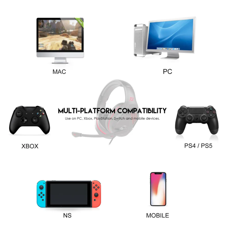 Fantech Valor X MH86 X-Series Gaming Headset – Immersive Sound & Comfort