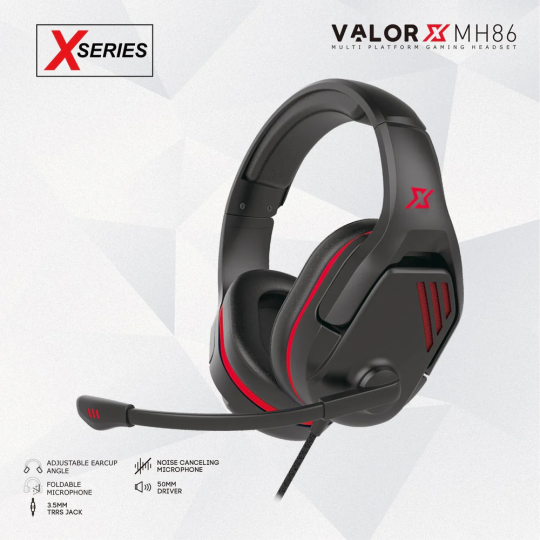 Fantech Valor X MH86 X-Series Gaming Headset – Immersive Sound & Comfort